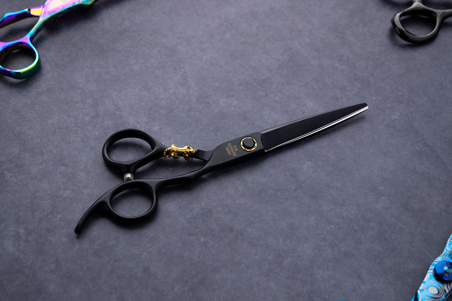 Lefty Kura Tora Japanese Steel Scissor Set