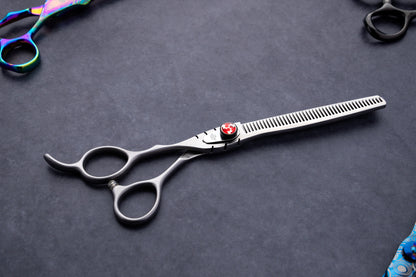 Left Handed Kappatsu Series 7" Japanese Steel Hairdressing Scissors