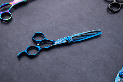 Aiiro Series 7" Japanese Steel Hairdressing Scissors