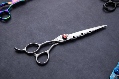 Left Handed Kappatsu Series 7" Japanese Steel Hairdressing Scissors