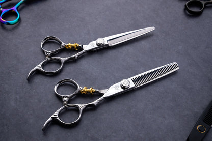 Tora Series 6" Japanese Steel Hairdressing Scissors