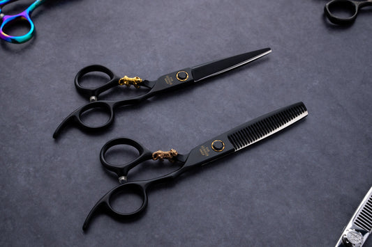 Kura Tora Series 6" Japanese Steel Hairdressing Scissors