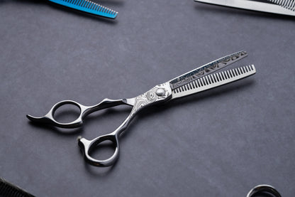 Left Handed Korumo Series 6" Japanese Steel Hairdressing Scissors