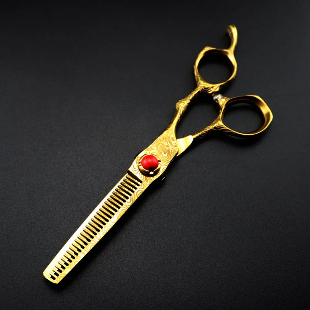 Sekigan Series 6" Japanese Steel Hairdressing Scissors