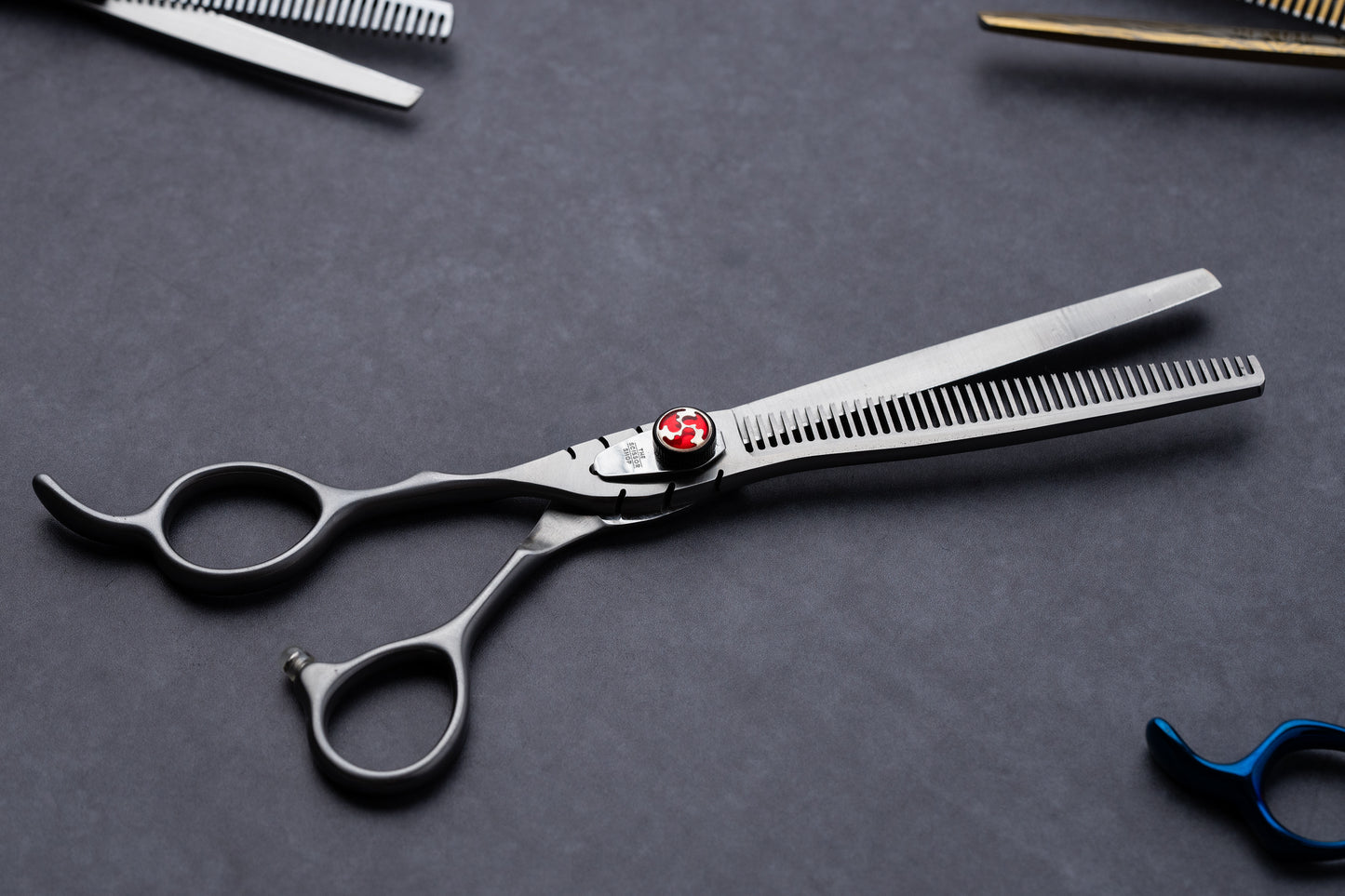 Left Handed Kappatsu Series 7" Japanese Steel Hairdressing Scissors